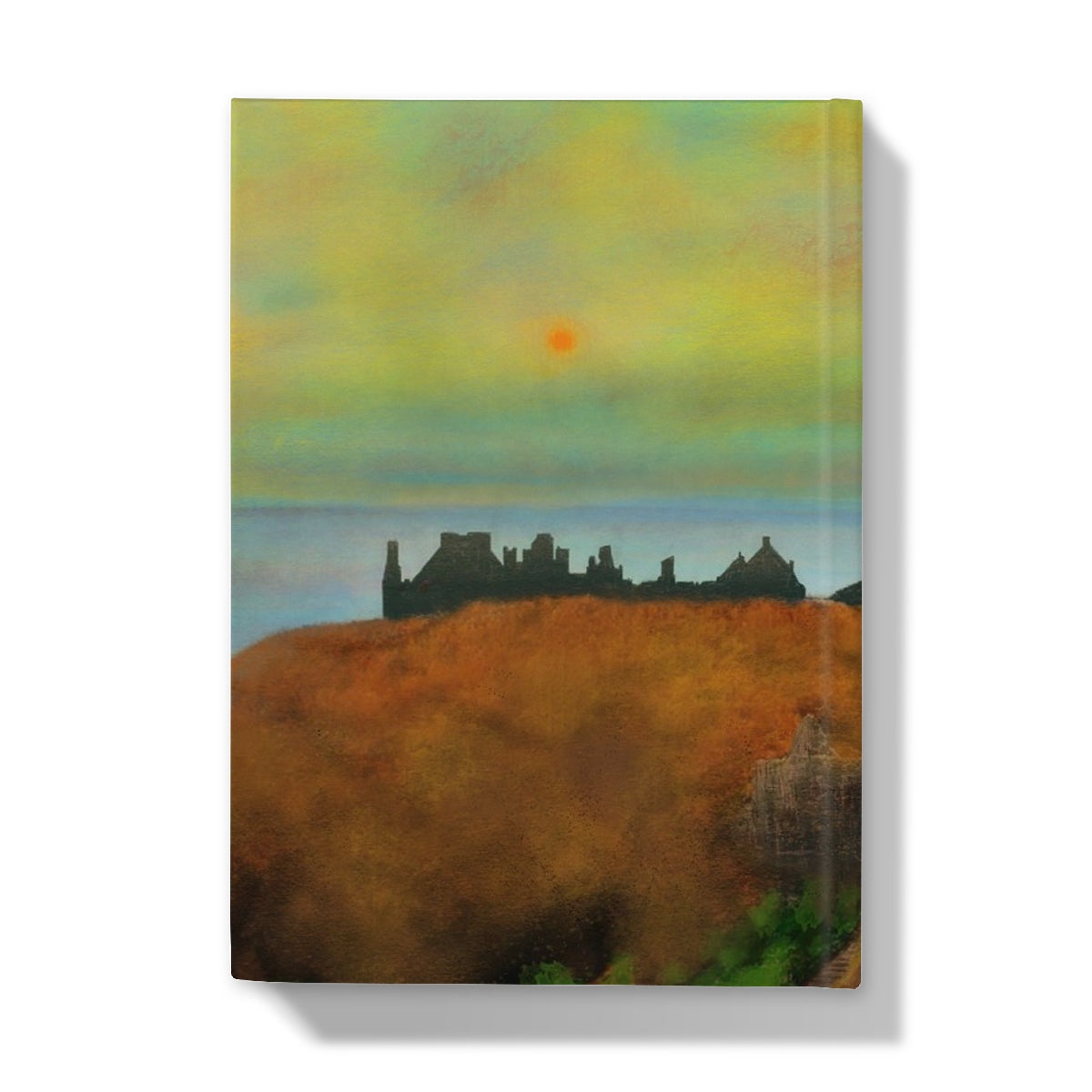 Dunnottar Castle Dusk Art Gifts Hardback Journal