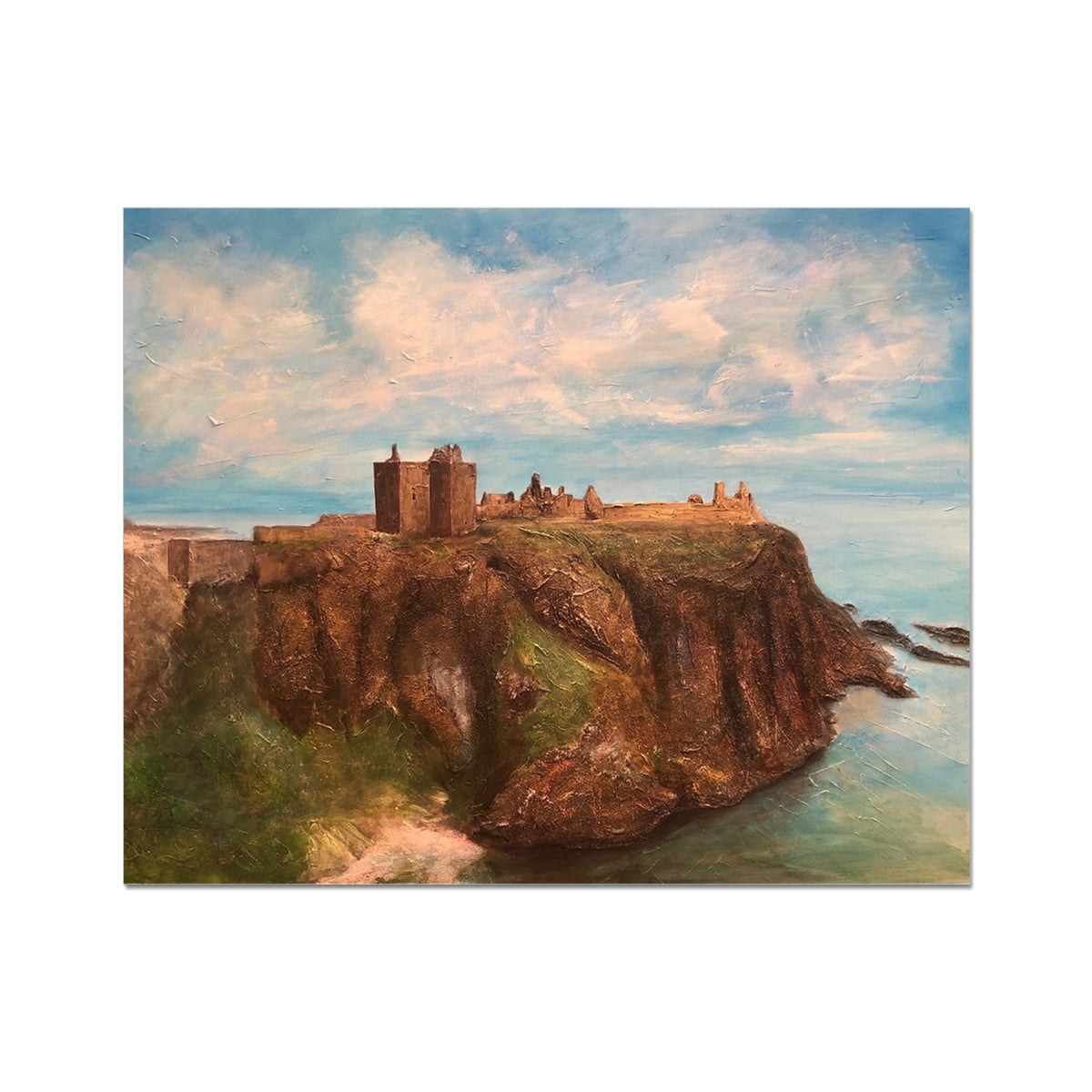 Dunnottar Castle Painting | Artist Proof Collector Prints From Scotland