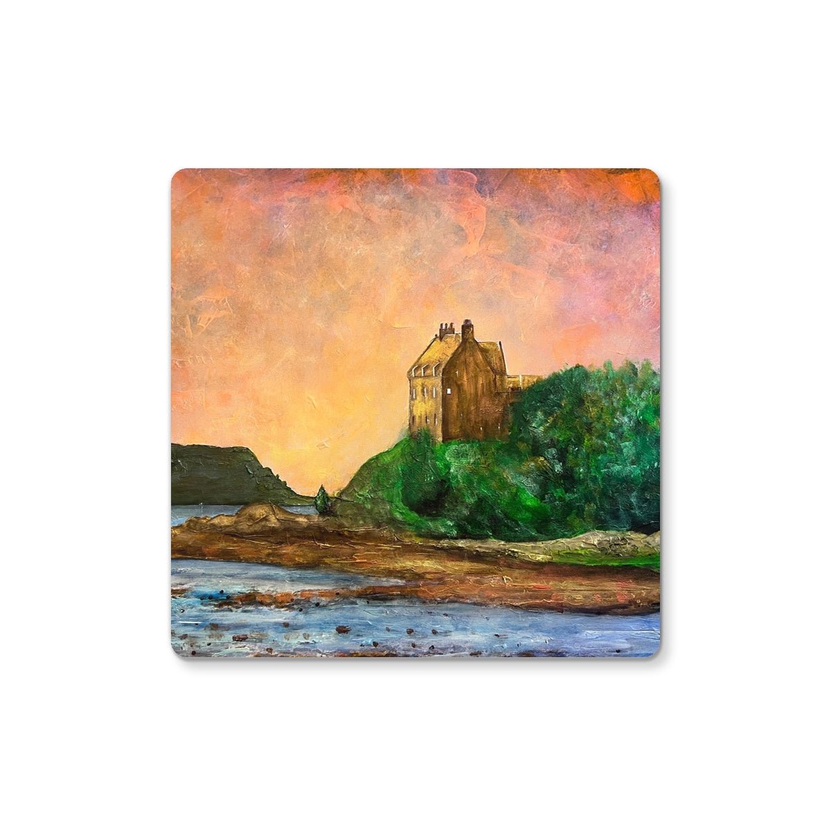 Duntrune Castle Art Gifts Coaster