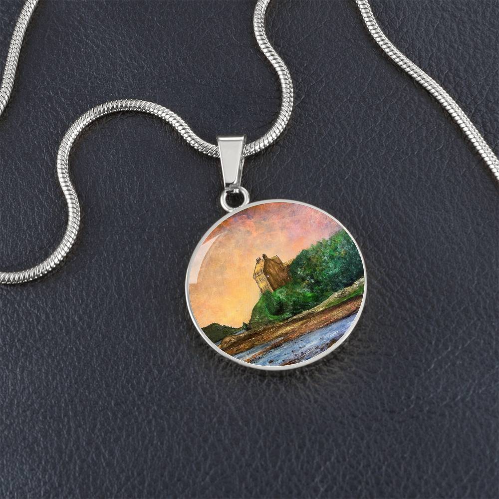 Duntrune Castle | Scottish Art Jewelry | Luxury Designer Necklace