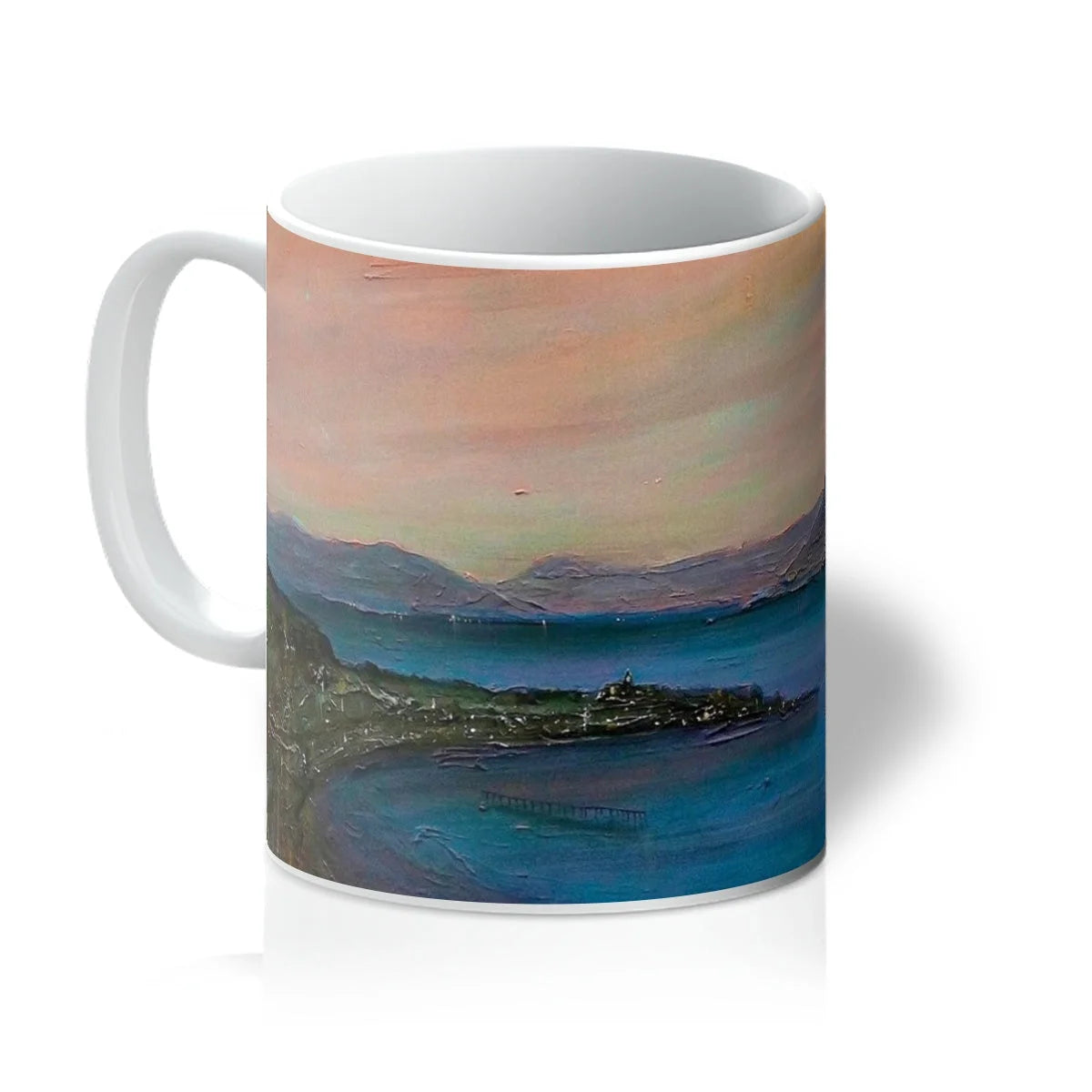 Dusk Over Gourock Mug - River Clyde Art Gallery Scotland Worldwide Shipping Scottish Prints