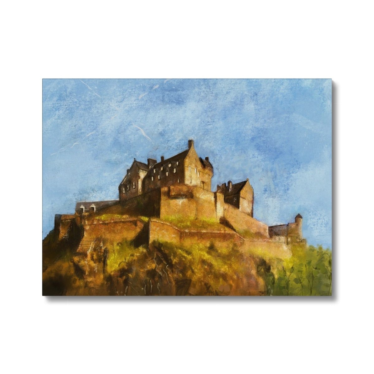 Edinburgh Castle Painting | Canvas Prints From Scotland