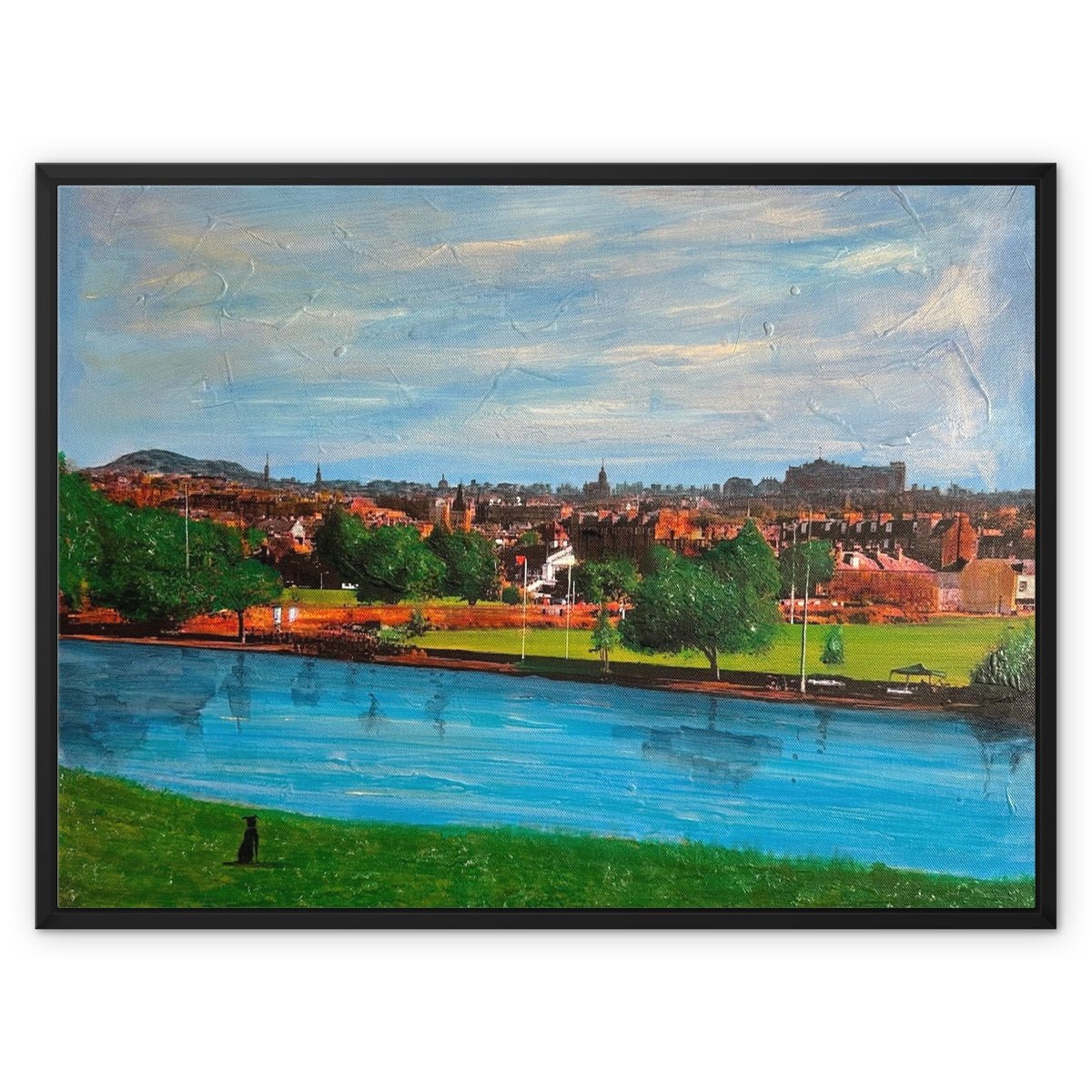 Edinburgh Painting | Framed Canvas From Scotland