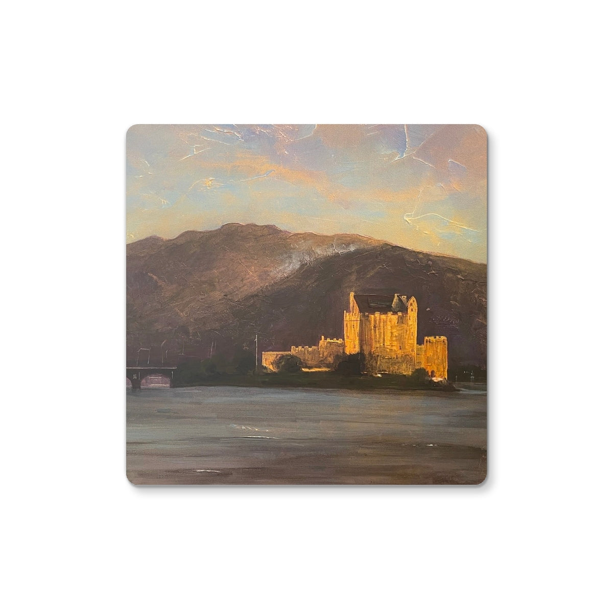 Eilean Donan Castle Art Gifts Coaster