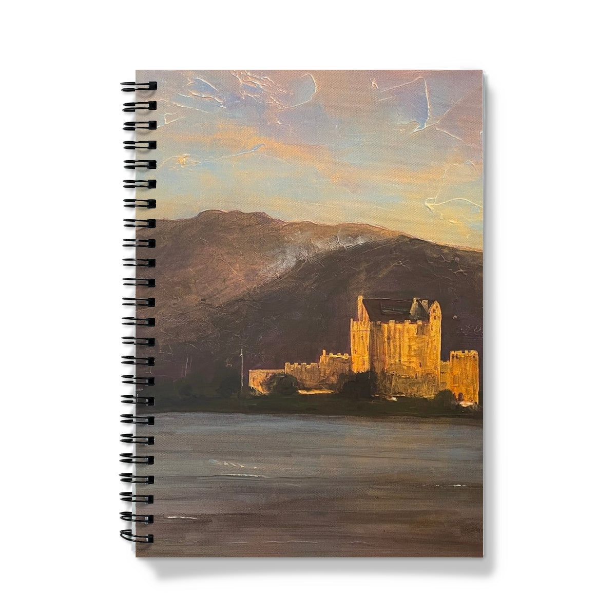 Eilean Donan Castle Art Gifts Notebook