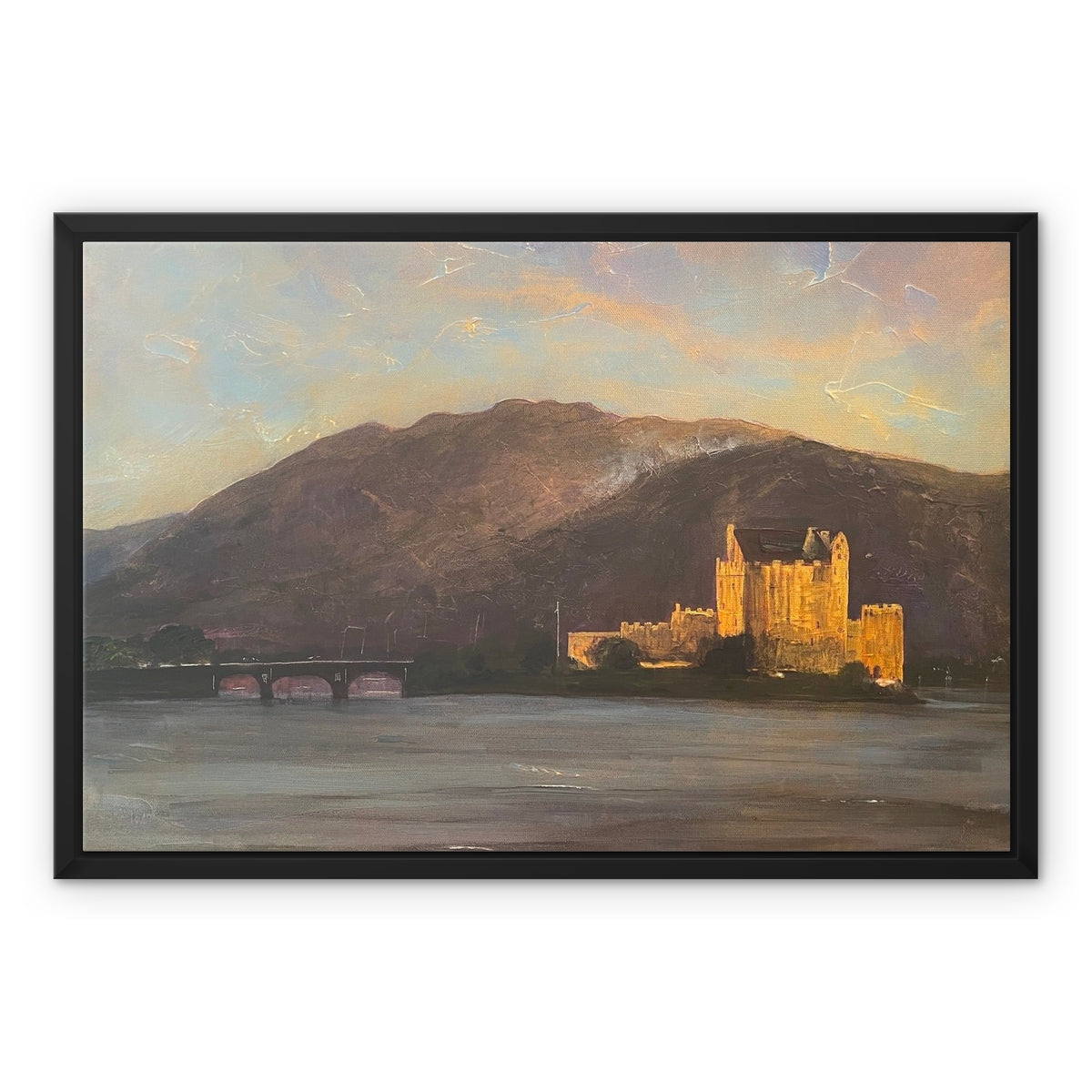 Eilean Donan Castle Painting | Framed Canvas Prints From Scotland