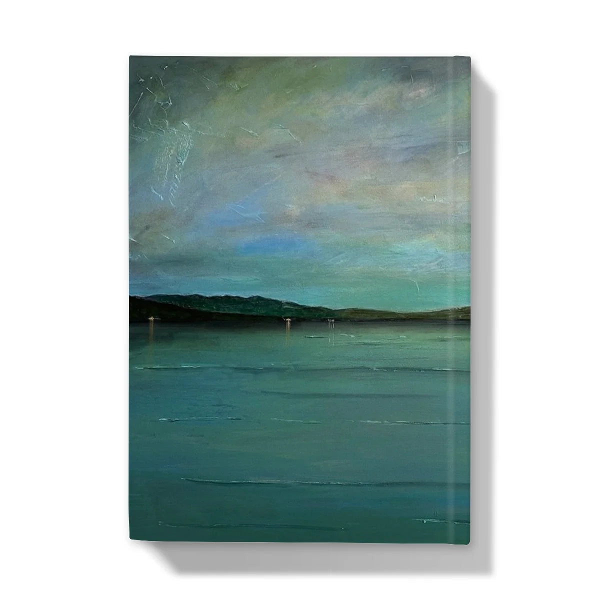 An Emerald Loch Lomond Hardback Journal - Lochs & Mountains Art Gallery Scotland Worldwide Shipping Scottish and Paintings Prints by Artist