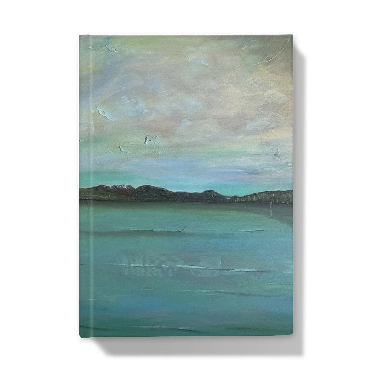 An Emerald Loch Lomond Hardback Journal - Lochs & Mountains Art Gallery Scotland Worldwide Shipping Scottish and Paintings Prints by Artist