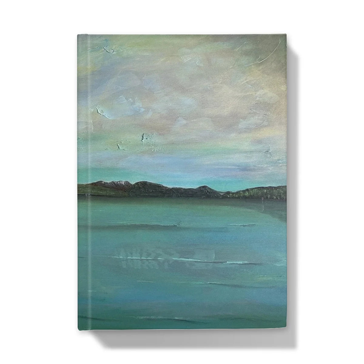 An Emerald Loch Lomond Hardback Journal - Lochs & Mountains Art Gallery Scotland Worldwide Shipping Scottish and Paintings Prints by Artist