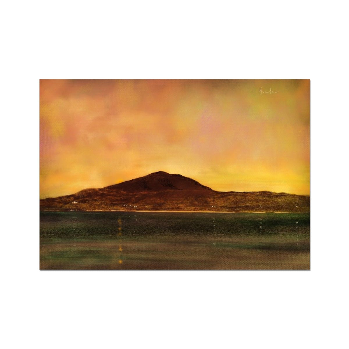 Eriskay Dusk Painting | Fine Art Prints From Scotland