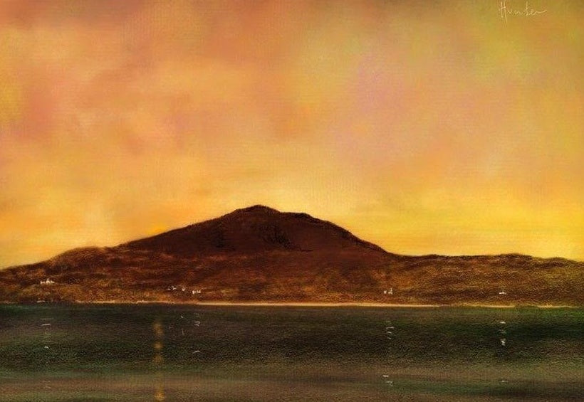 Eriskay Dusk Scottish Landscape Painting