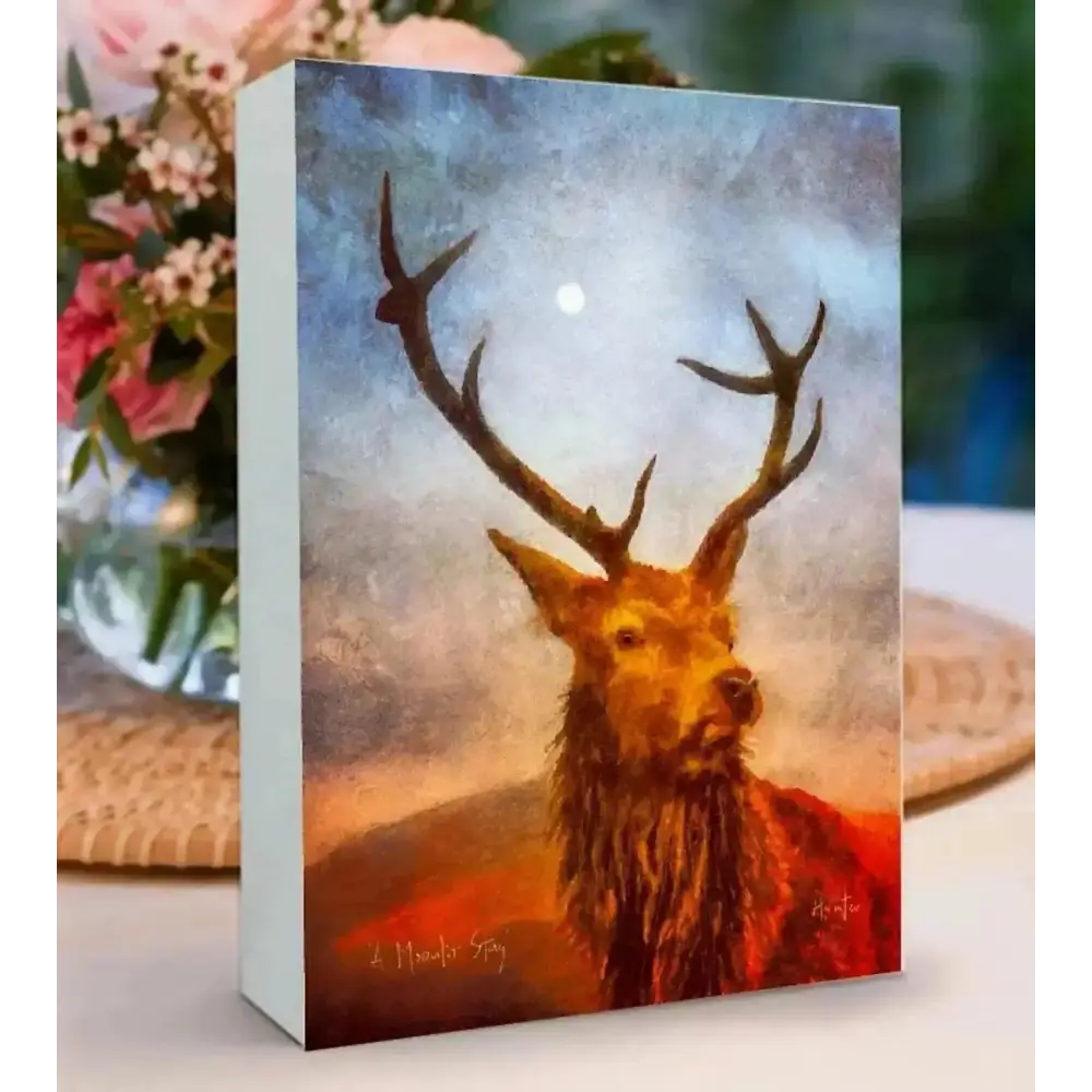 Fairy Pools Skye Wooden Art Block - Scottish - Gallery Scotland