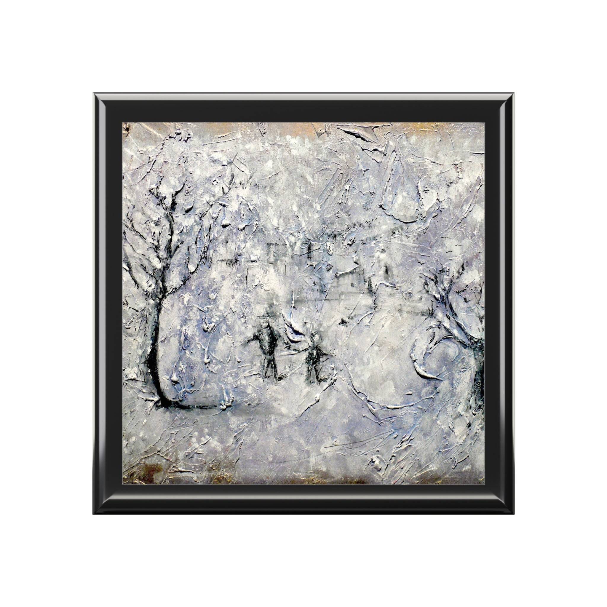 Father Daughter Snow | Art Jewelry Box | Scotland