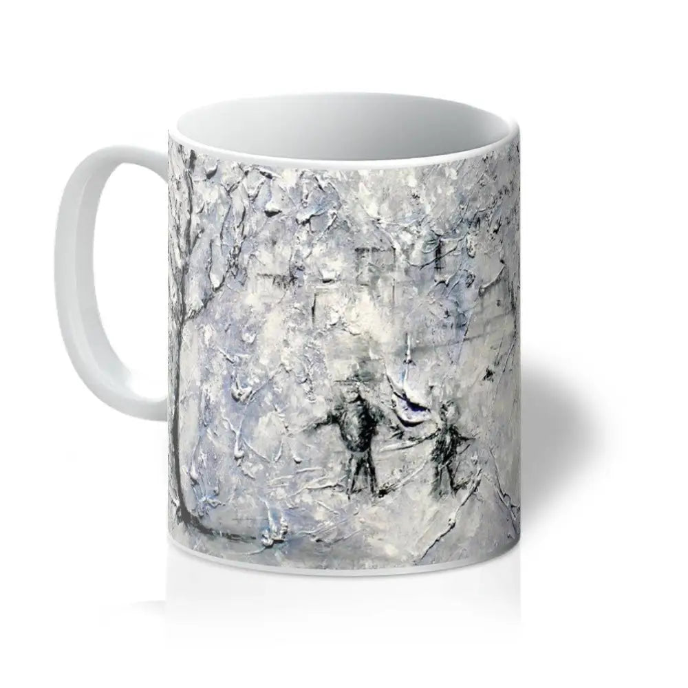 Kevin Hunter Snow Ceramic Art Mug