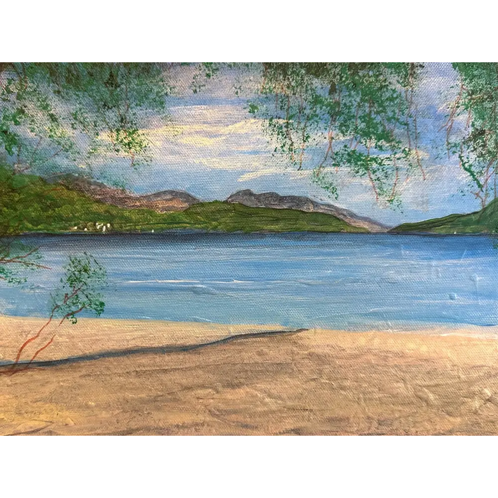 Firkin Point Loch Lomond Art Prints by Scottish Artist