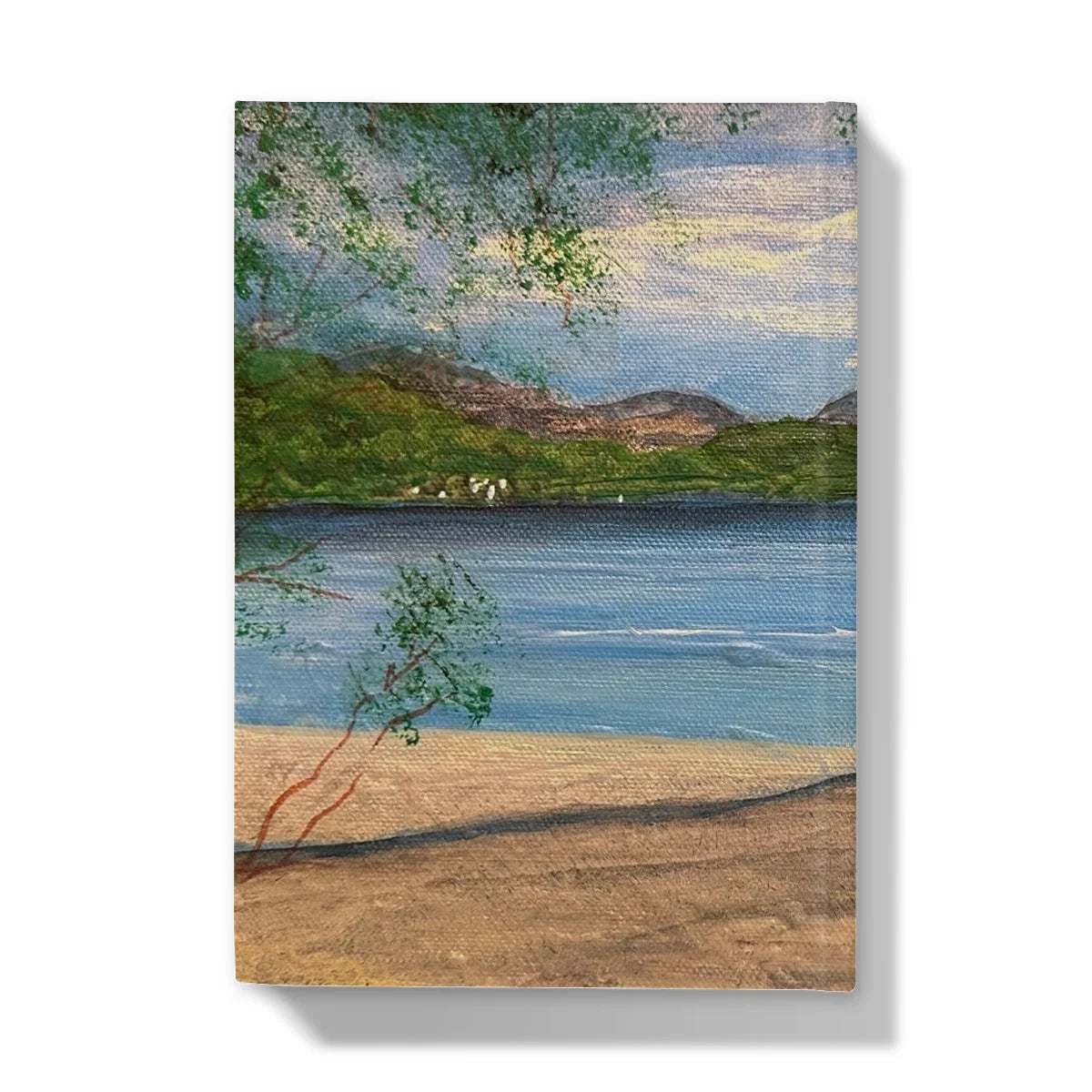 Firkin Point Loch Lomond Hardback Journal - Lochs & Mountains Art Gallery Scotland Worldwide Shipping Scottish and Paintings Prints