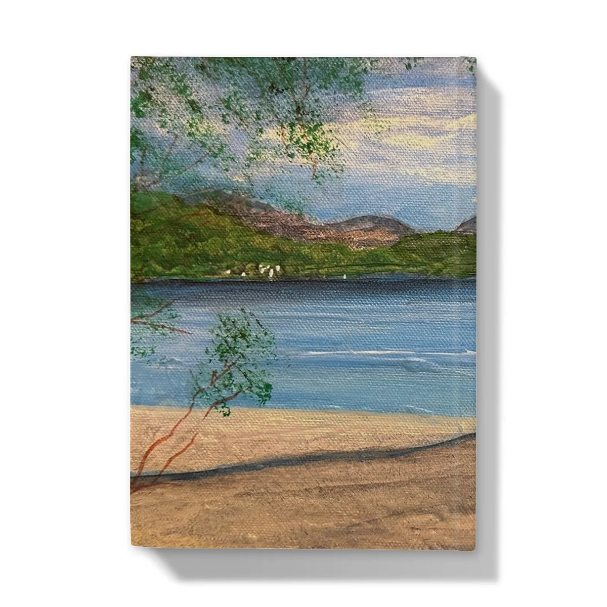 Firkin Point Loch Lomond Hardback Journal - Lochs & Mountains Art Gallery Scotland Worldwide Shipping Scottish and Paintings Prints