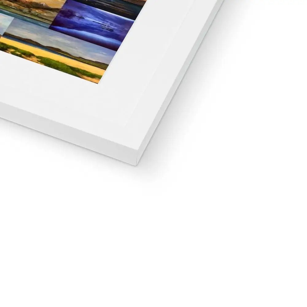 Wood Framed Print with Satin Finish