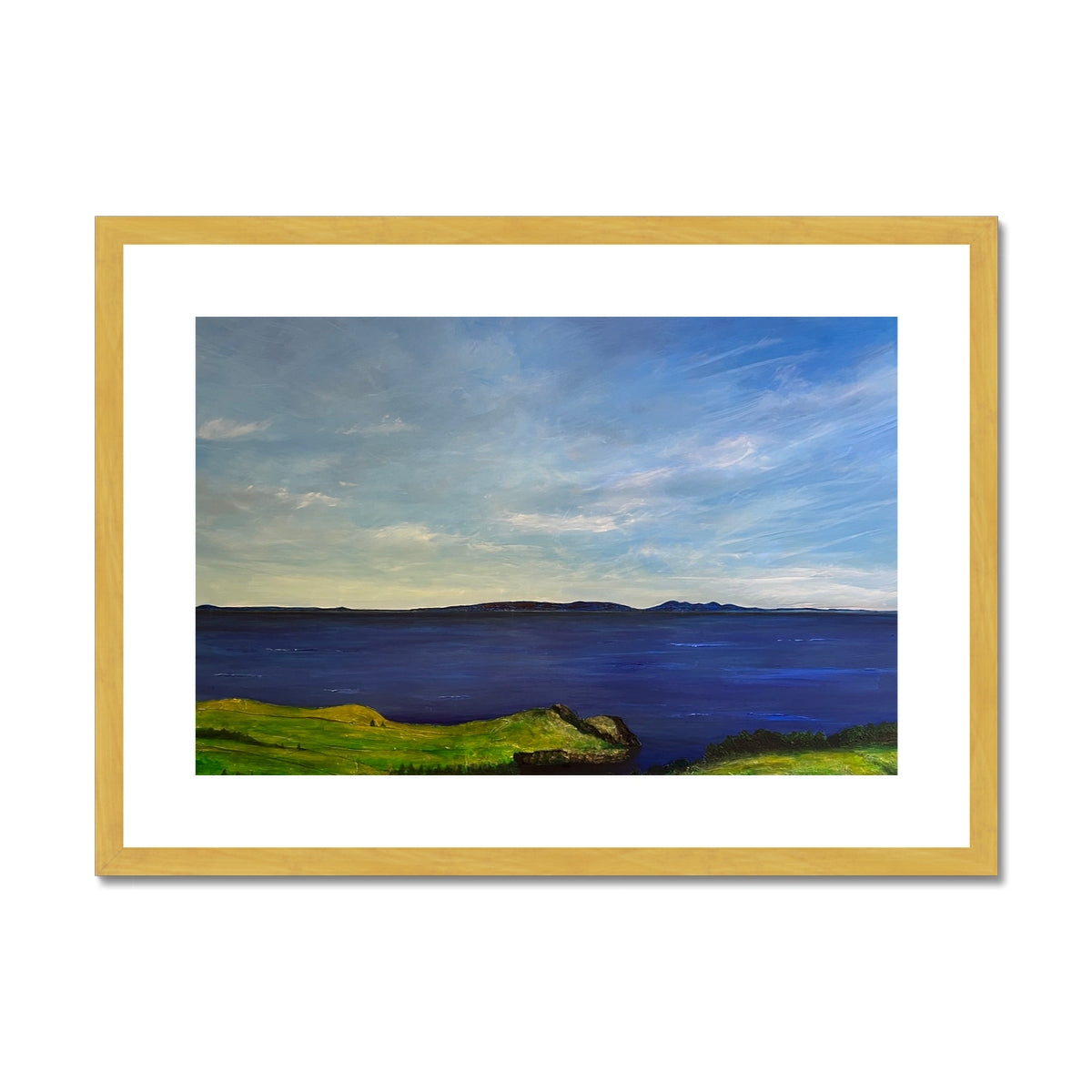 From Ireland To Scotland Painting | Antique Framed & Mounted Prints From Scotland