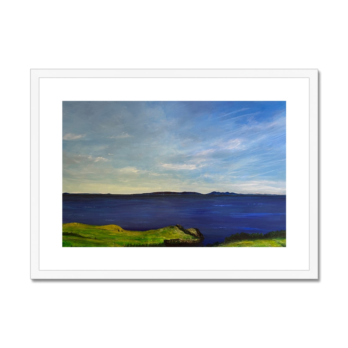 From Ireland To Scotland Painting | Framed & Mounted Prints From Scotland