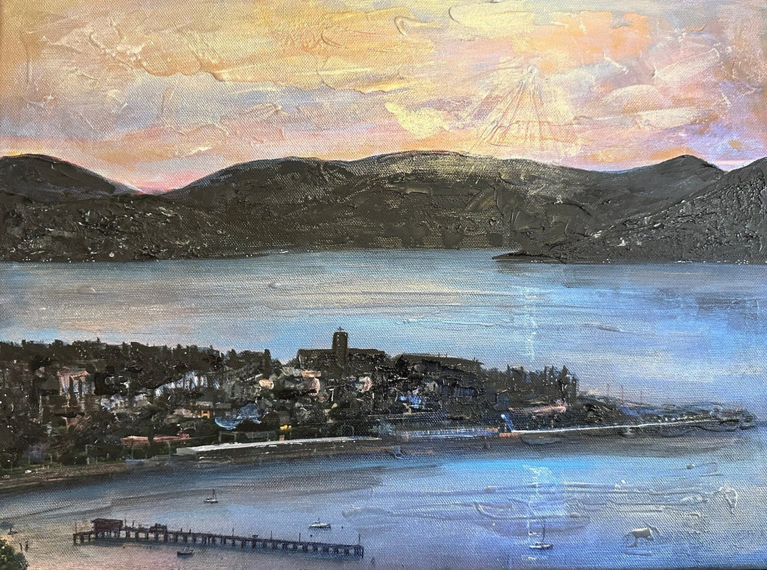 From Lyle Hill Painting Fine Art Prints | An Artwork from Scotland by Scottish Artist Hunter