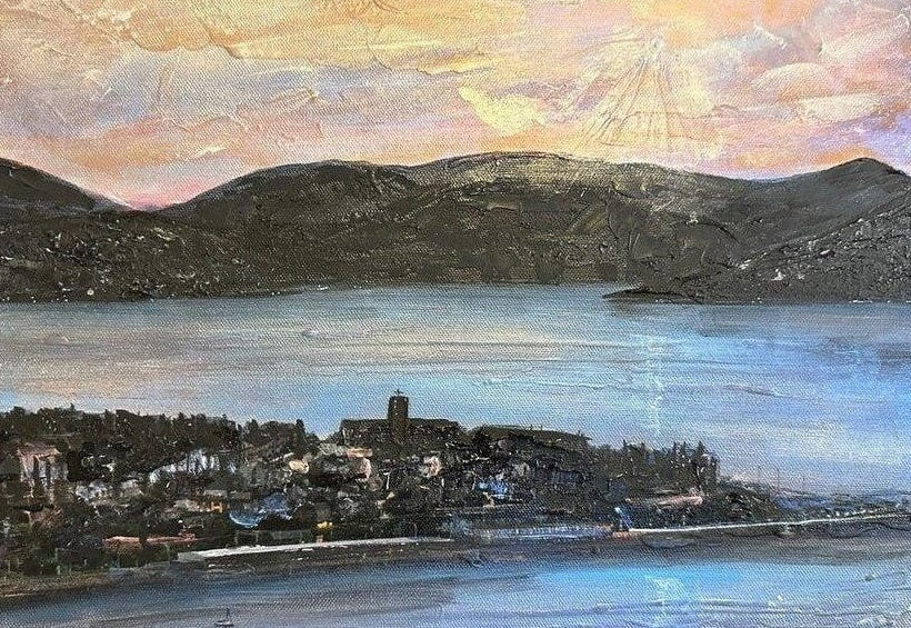 From Lyle Hill Scottish Landscape Painting