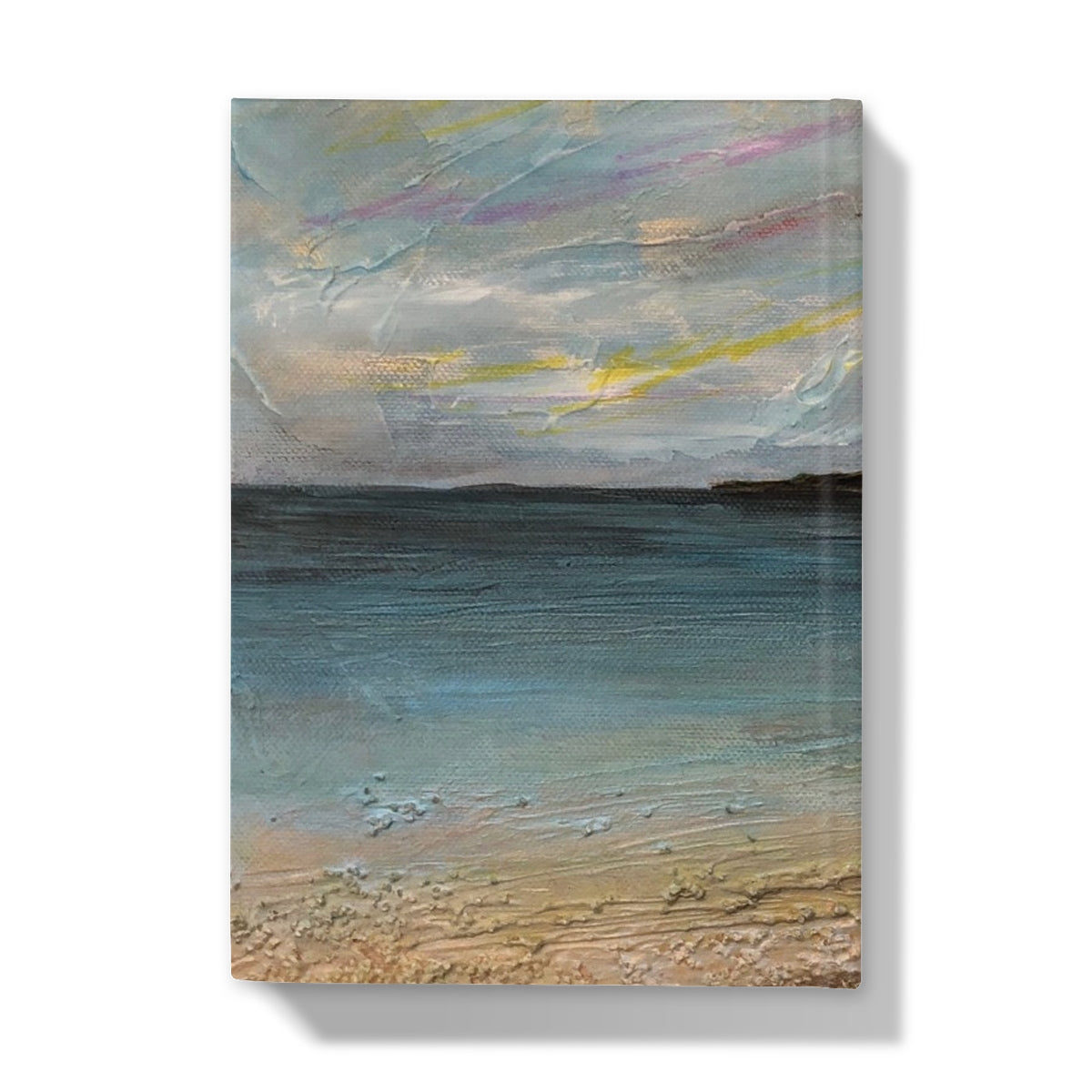 Garrynamonie Beach South Uist Art Gifts Hardback Journal