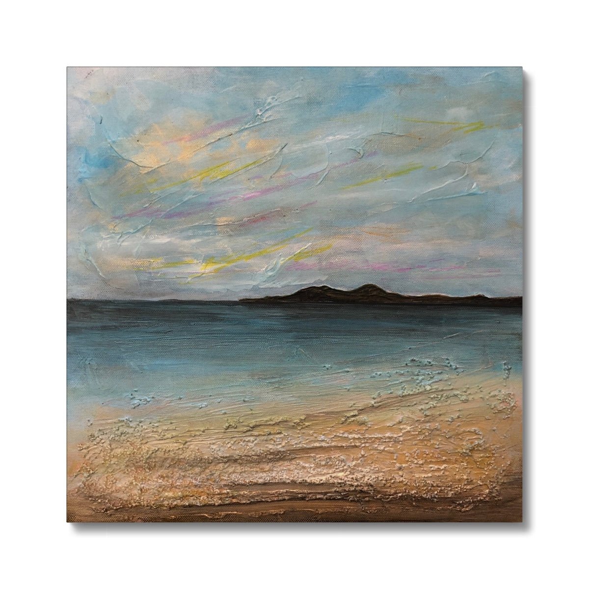 Garrynamonie Beach South Uist Painting | Canvas Prints From Scotland