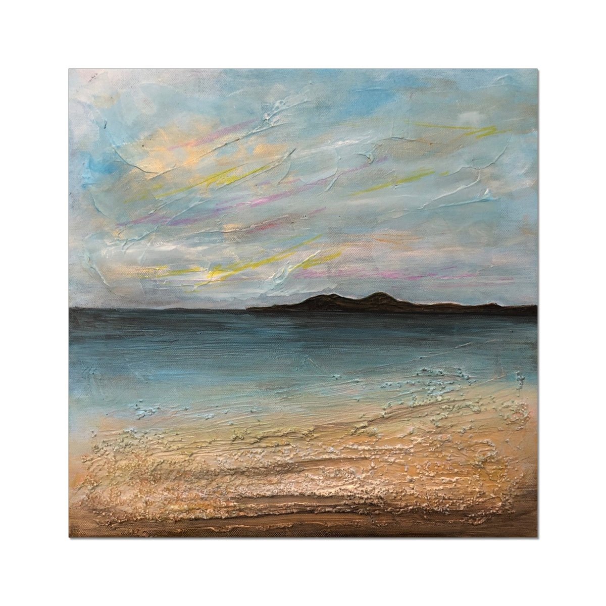 Garrynamonie Beach South Uist Painting | Fine Art Prints From Scotland