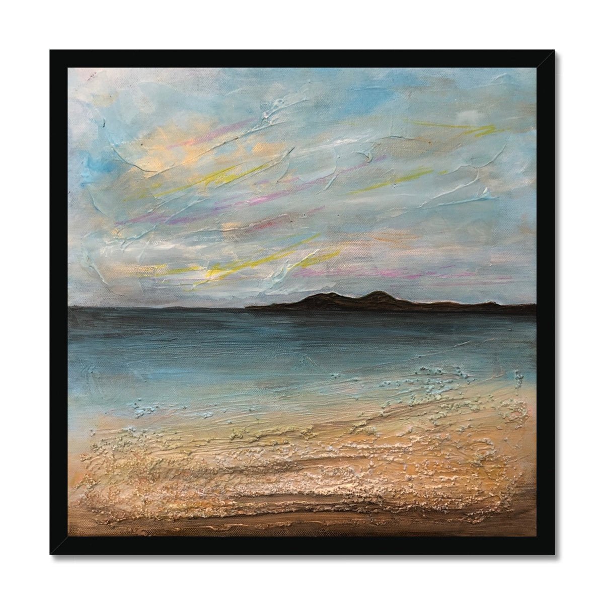 Garrynamonie Beach South Uist Painting | Framed Prints From Scotland