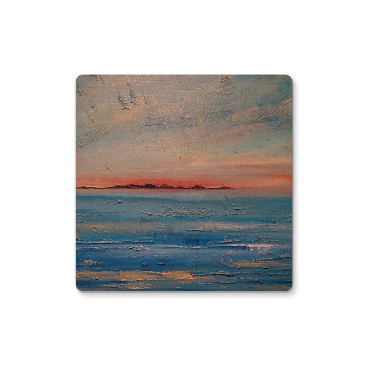 Gigha Sunset Art Gifts Coaster