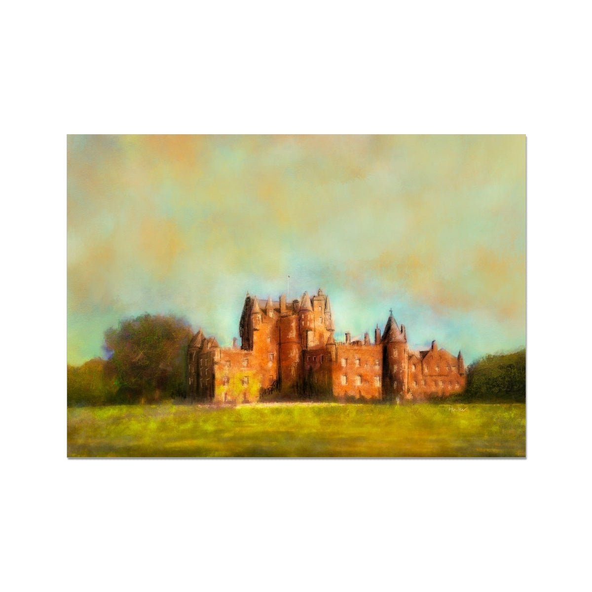 Glamis Castle Painting | Fine Art Prints From Scotland