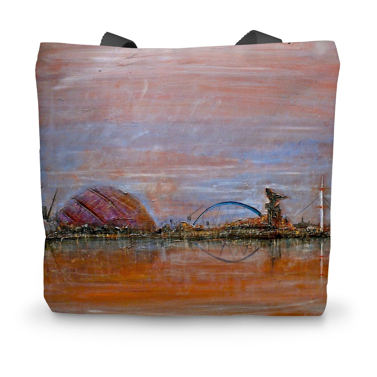 Glasgow Harbour Art Gifts Canvas Tote Bag