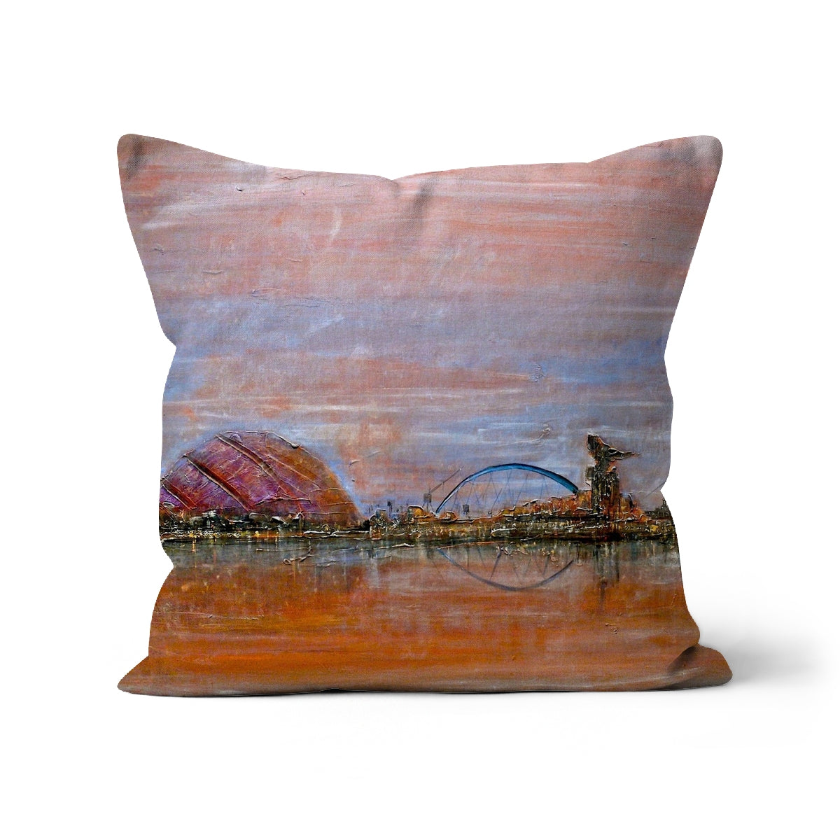 Glasgow Harbour Art Gifts Cushion