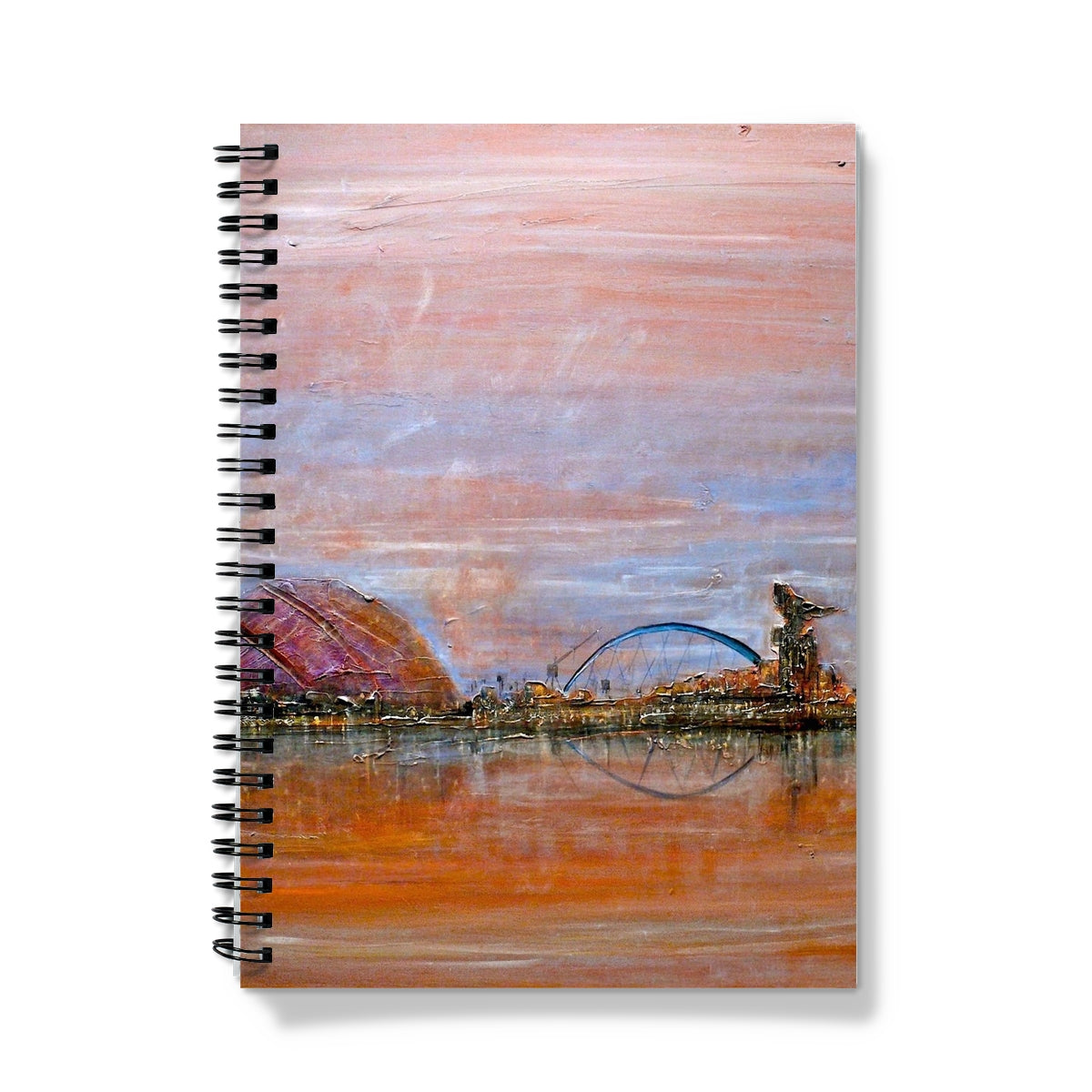 Glasgow Harbour Art Gifts Notebook