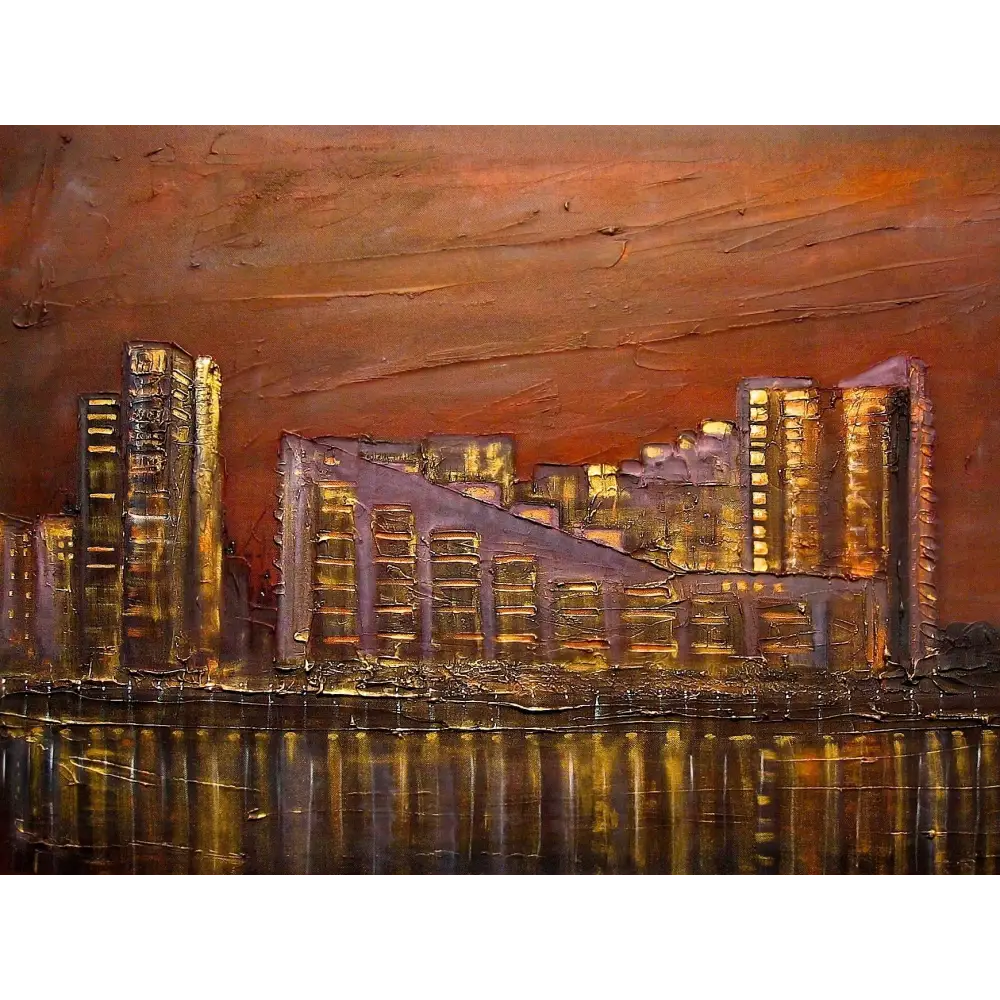 Glasgow Harbour Flats Art Prints