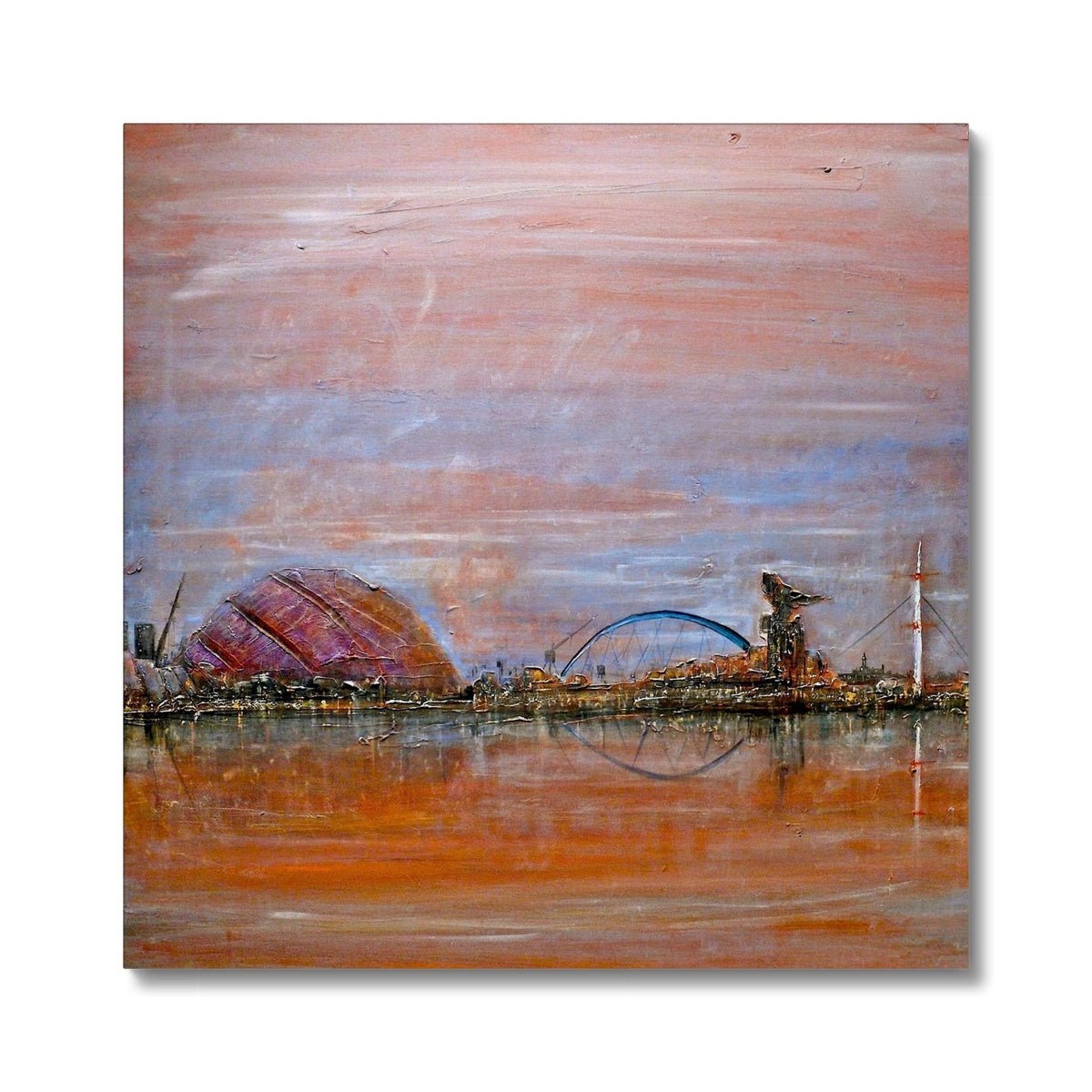 Glasgow Harbour Painting | Canvas Prints From Scotland