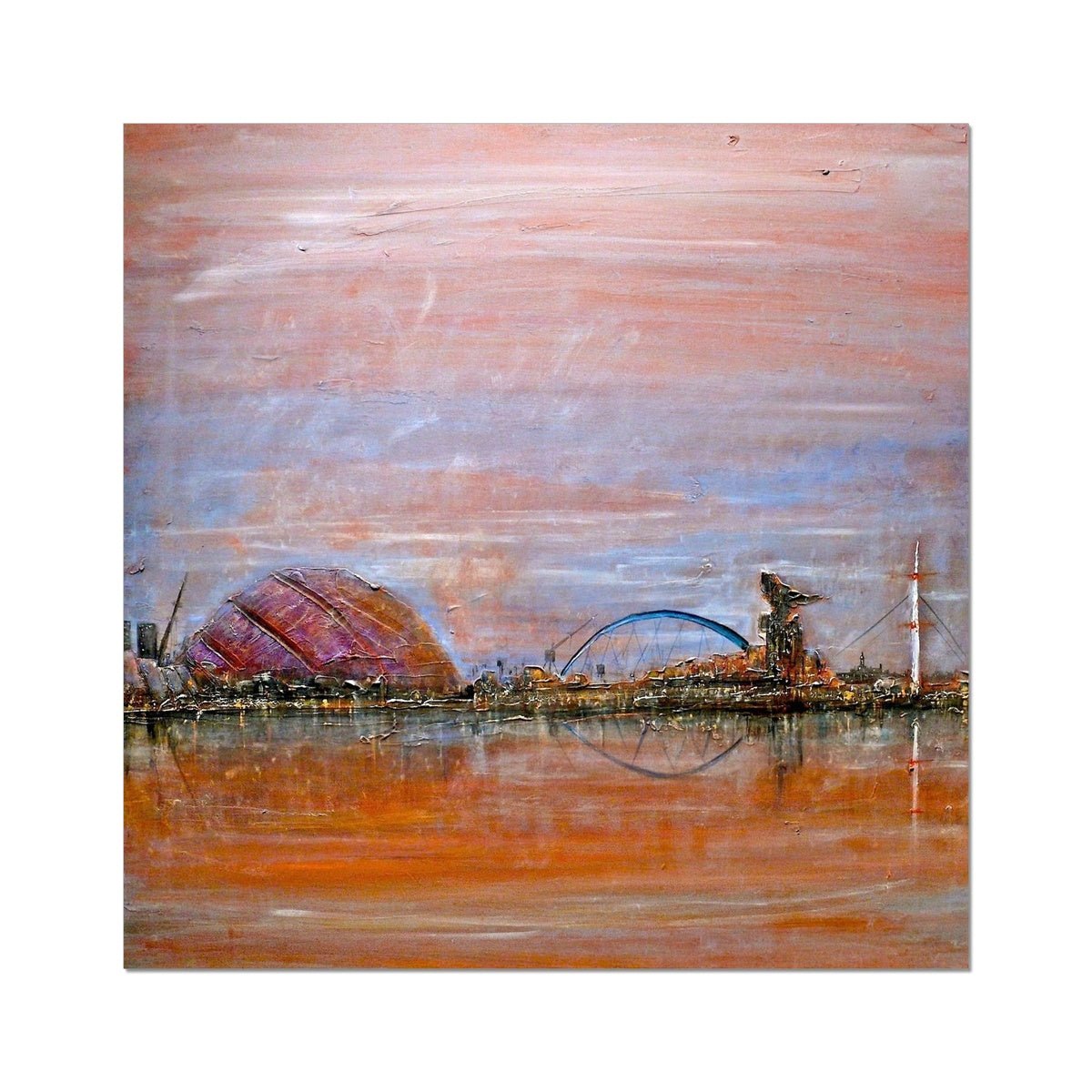 Glasgow Harbour Painting | Fine Art Prints From Scotland