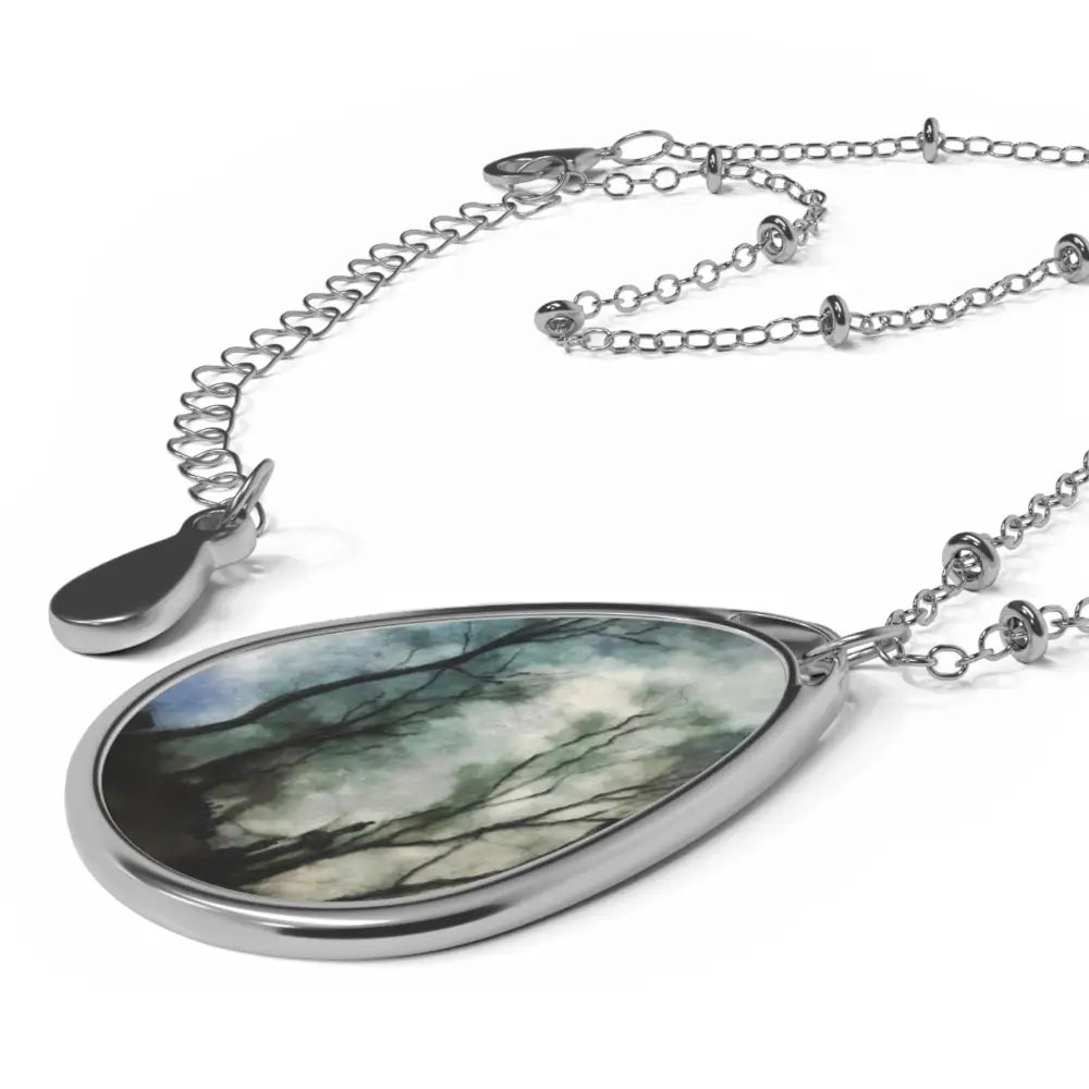 Glasgow Necropolis Moonlight Art Necklace