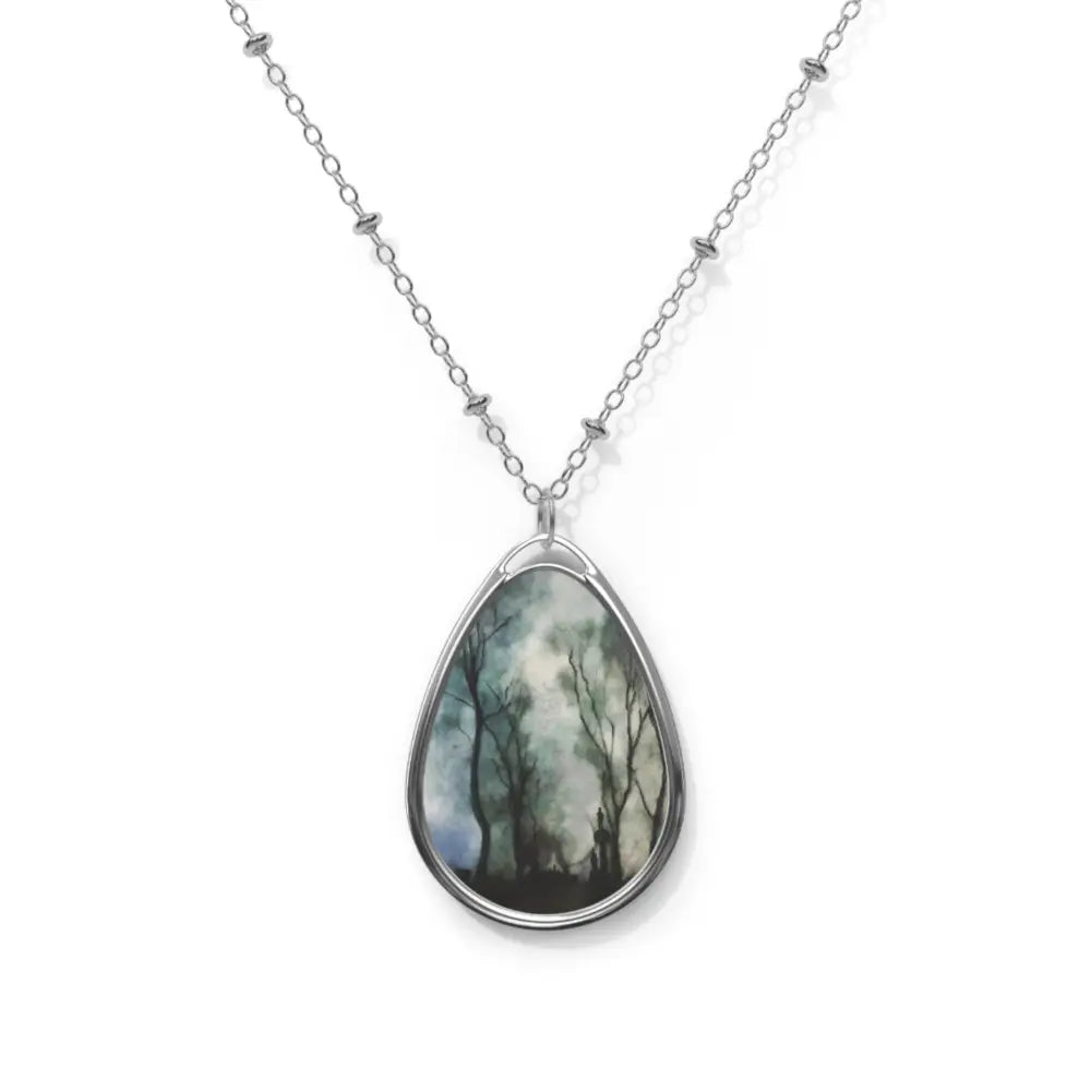 Glasgow Necropolis Moonlight Art Necklace