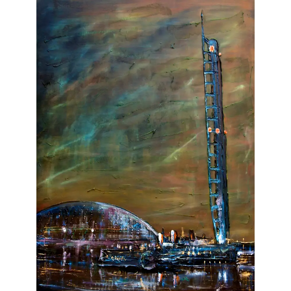 A Glasgow Night & The Waverley Art Prints
