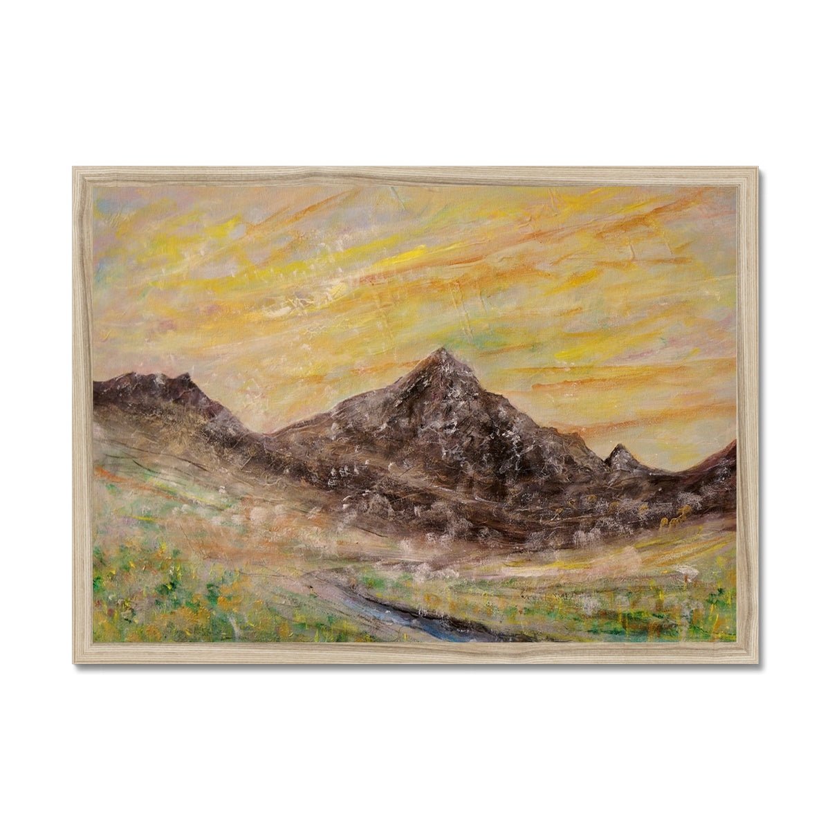 Glen Rosa Mist Painting | Framed Prints From Scotland