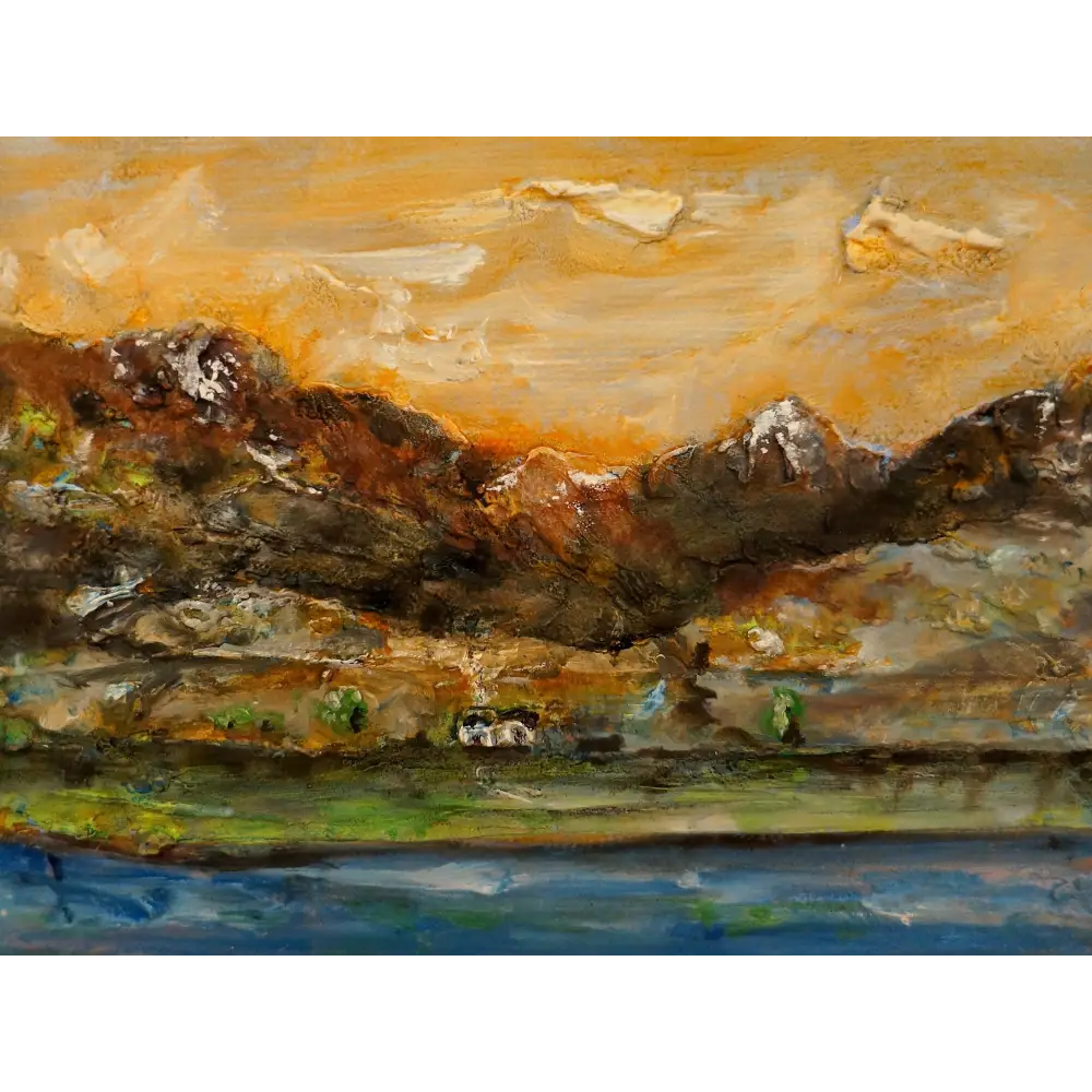 A Glencoe Cottage - Scottish Art Prints - Gallery Scotland