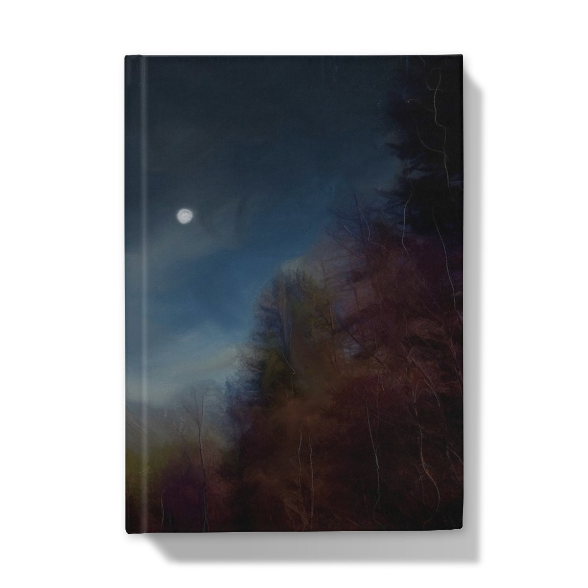 Glencoe Lochan Moonlight Art Gifts Hardback Journal