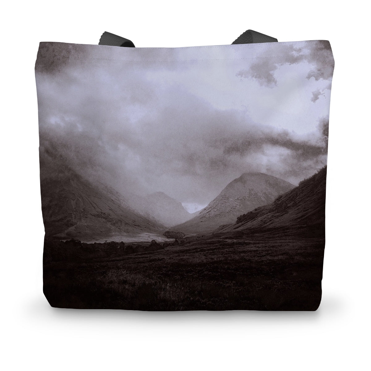 Glencoe Mist Art Gifts Canvas Tote Bag