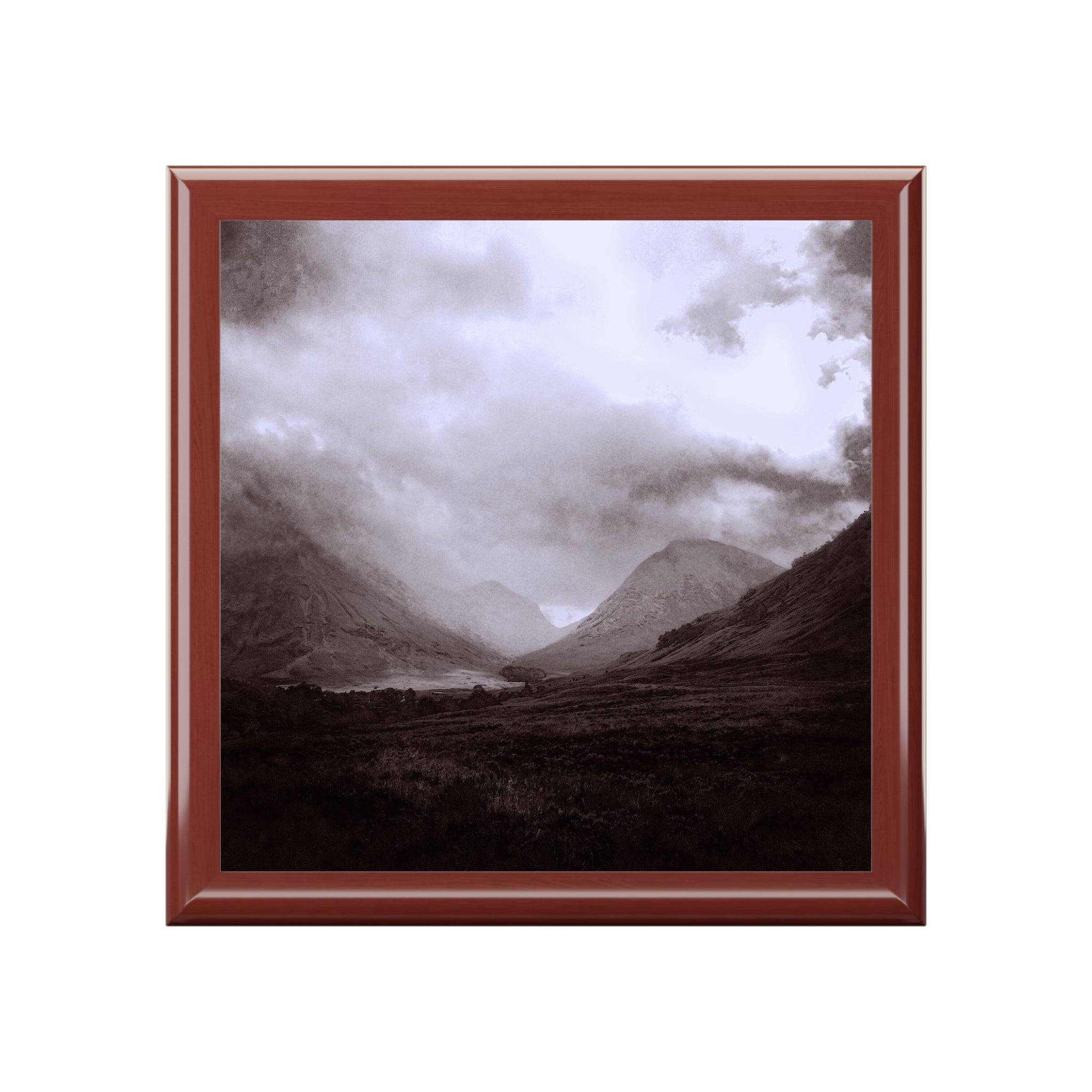 Glencoe Mist | Art Jewelry Box | Scotland