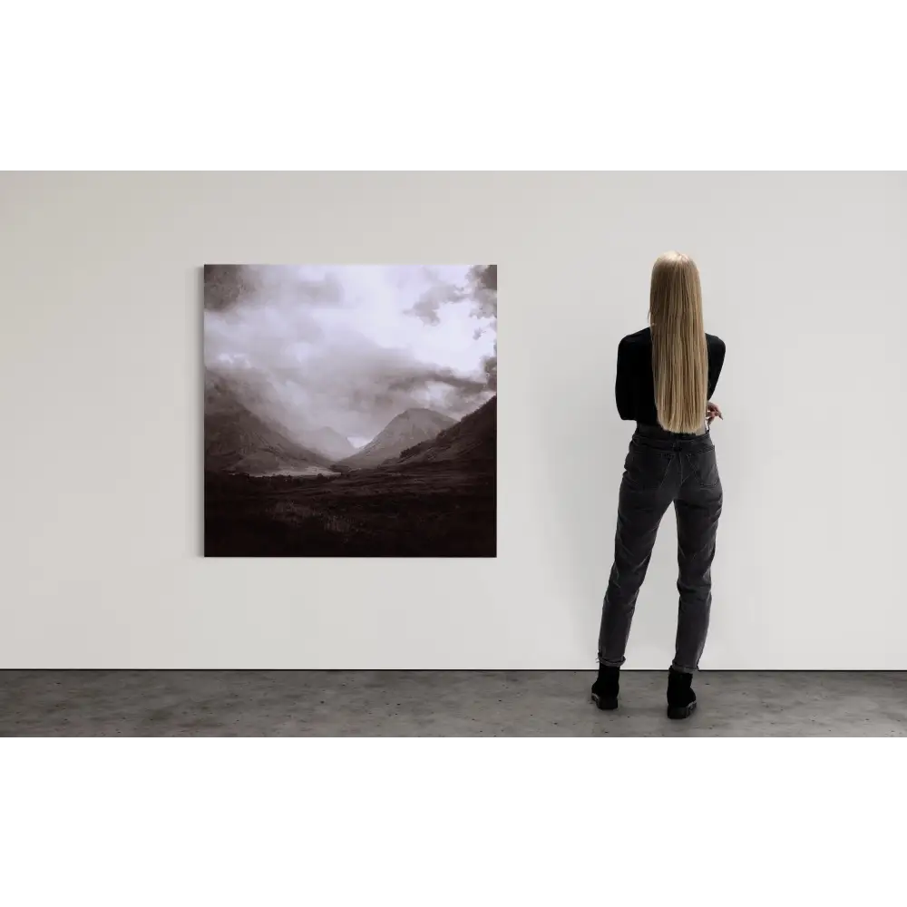 Glencoe Mist - Scottish Statement Interior Wall Art - Gallery Scotland