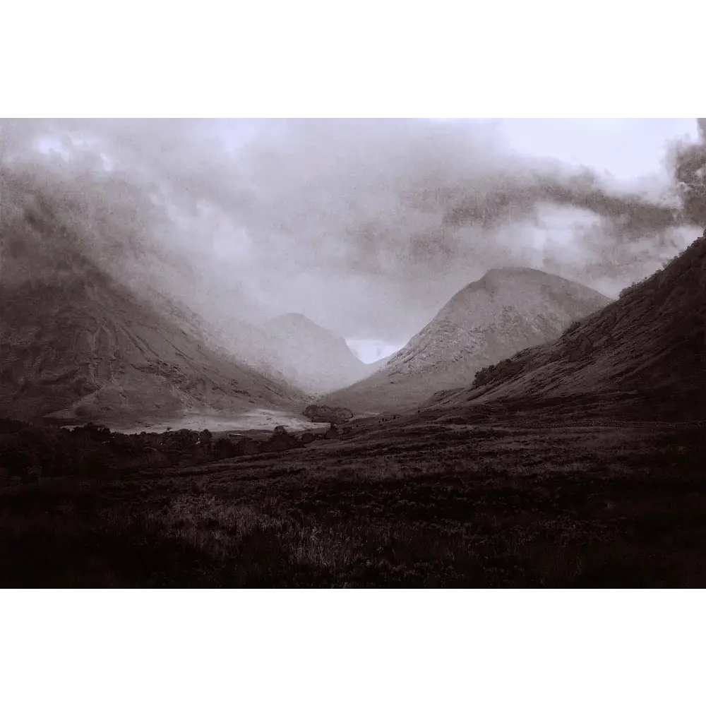 Glencoe Mist - Scottish Statement Interior Wall Art - Gallery Scotland