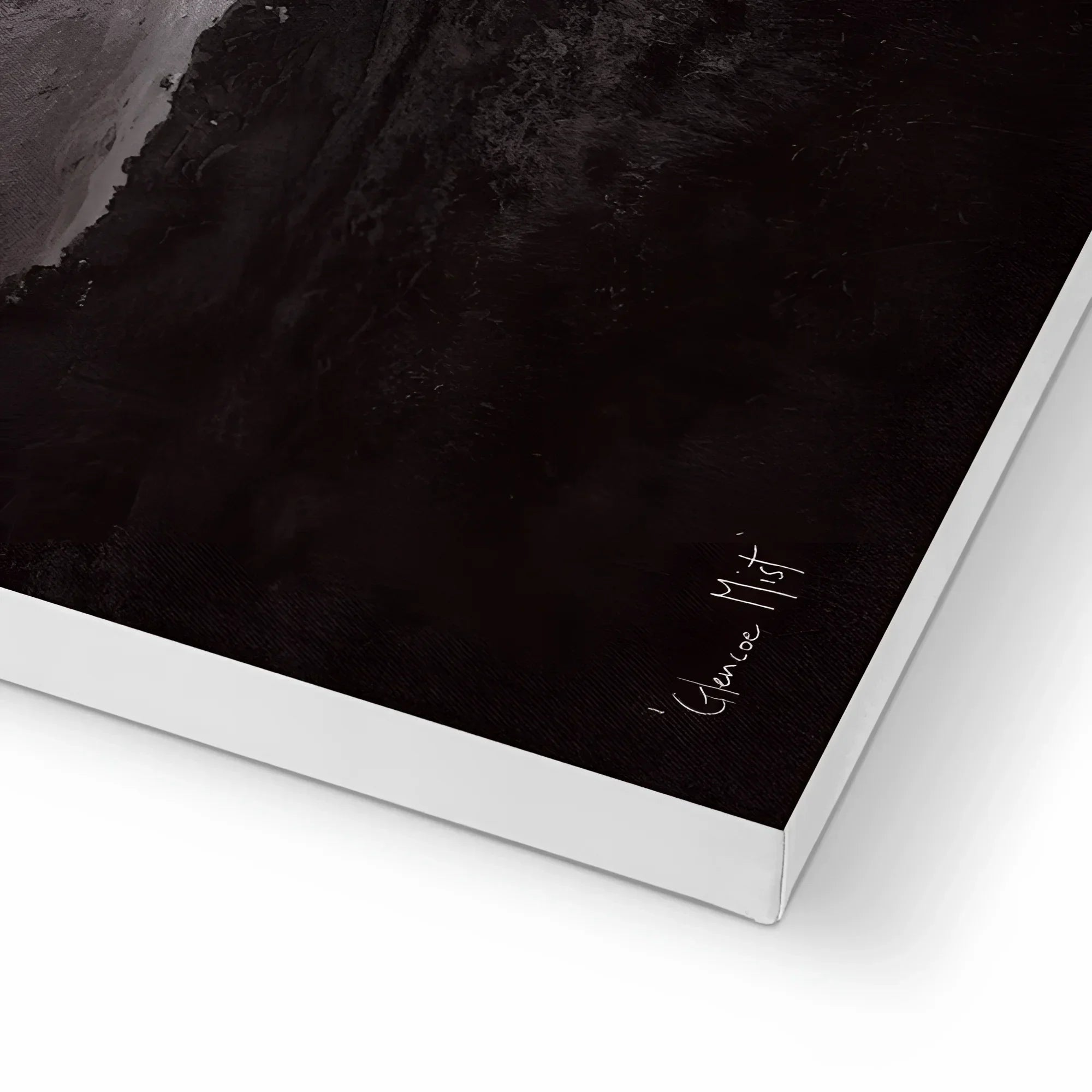 Glencoe Mist | Statement Interior Wall Art from Scotland - Gallery Worldwide Shipping Dark Canvas Artwork Paintings | Prints | Gifts