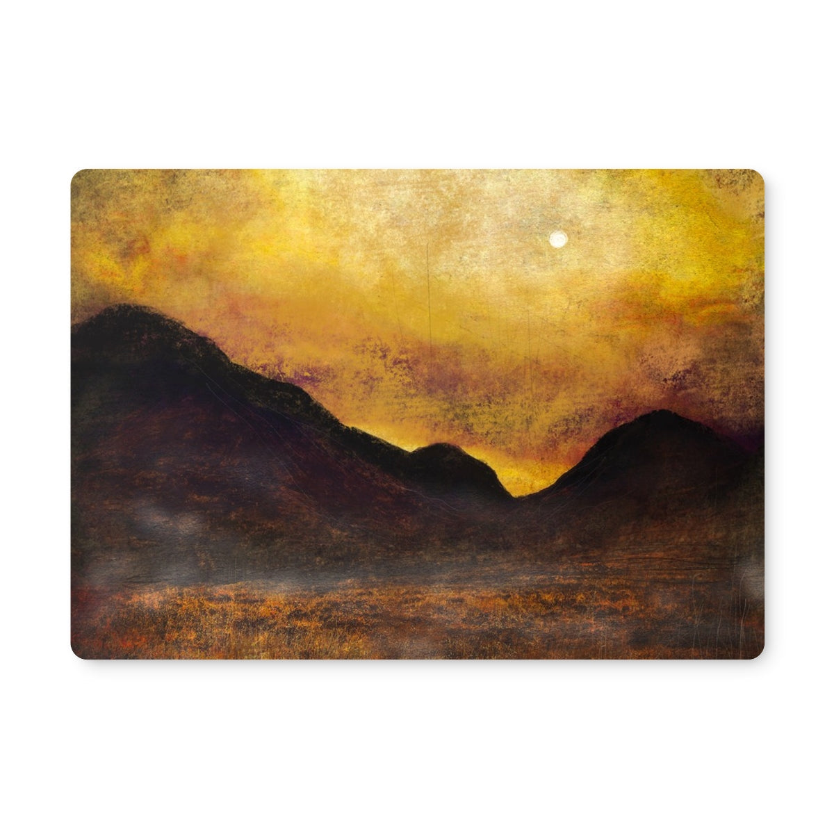 Glencoe Moonlight | Scottish Art Gifts | Placemat